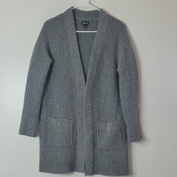 Patagonia Sweaters - Patagonia Off Country Cardigan Chunky Knit Cotton Heavyweight Pockets Small